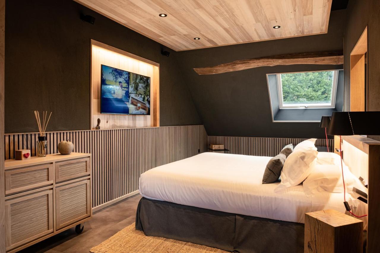 Le Studio Des Pres Verts Suite Design Avec Jacuzzi Privatif Jouey Экстерьер фото