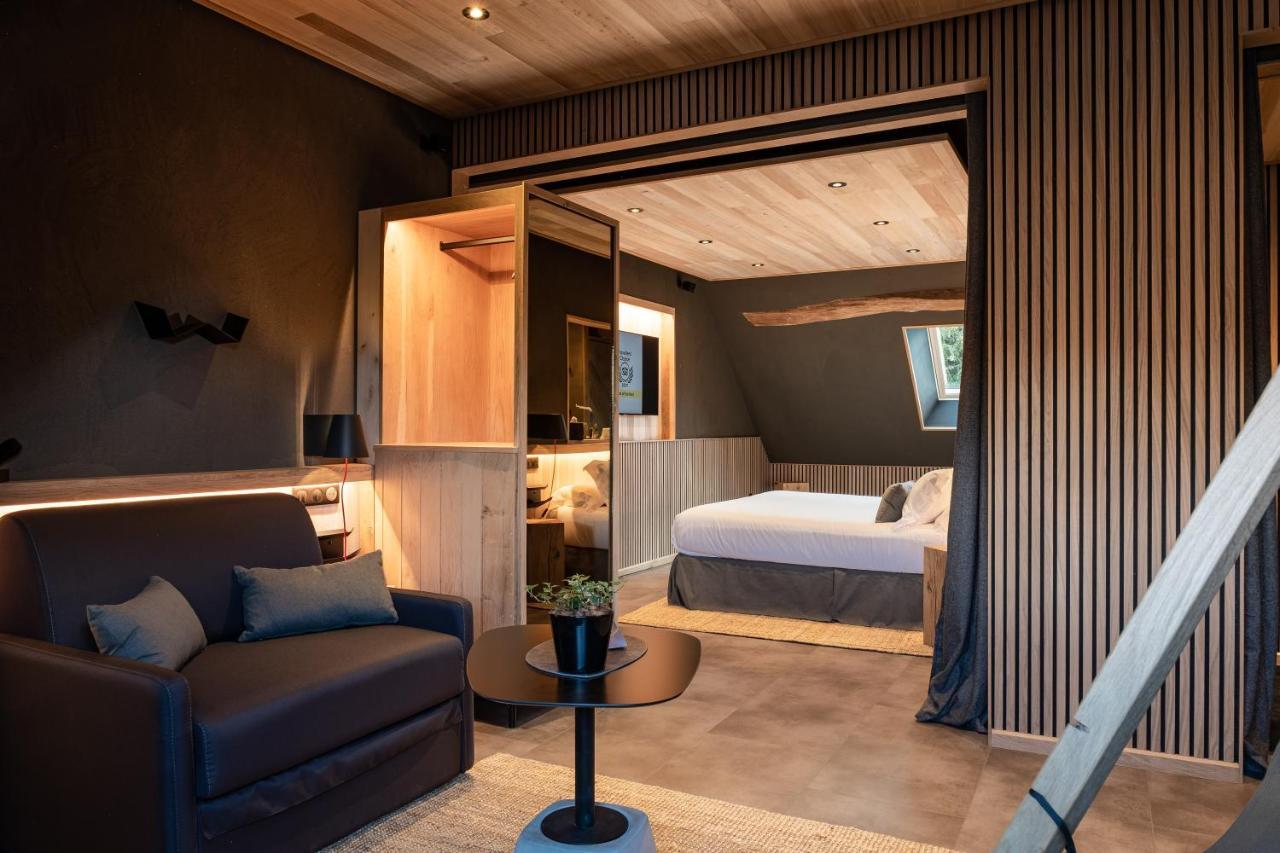 Le Studio Des Pres Verts Suite Design Avec Jacuzzi Privatif Jouey Экстерьер фото